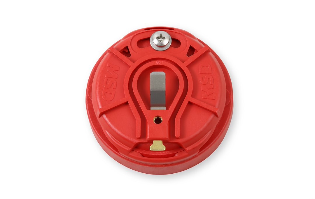 MSD Ignition Distributor Rotor, For Use with Msd Distributors That Use Distributor Cap Part Number 8433/8431, Red – 84211