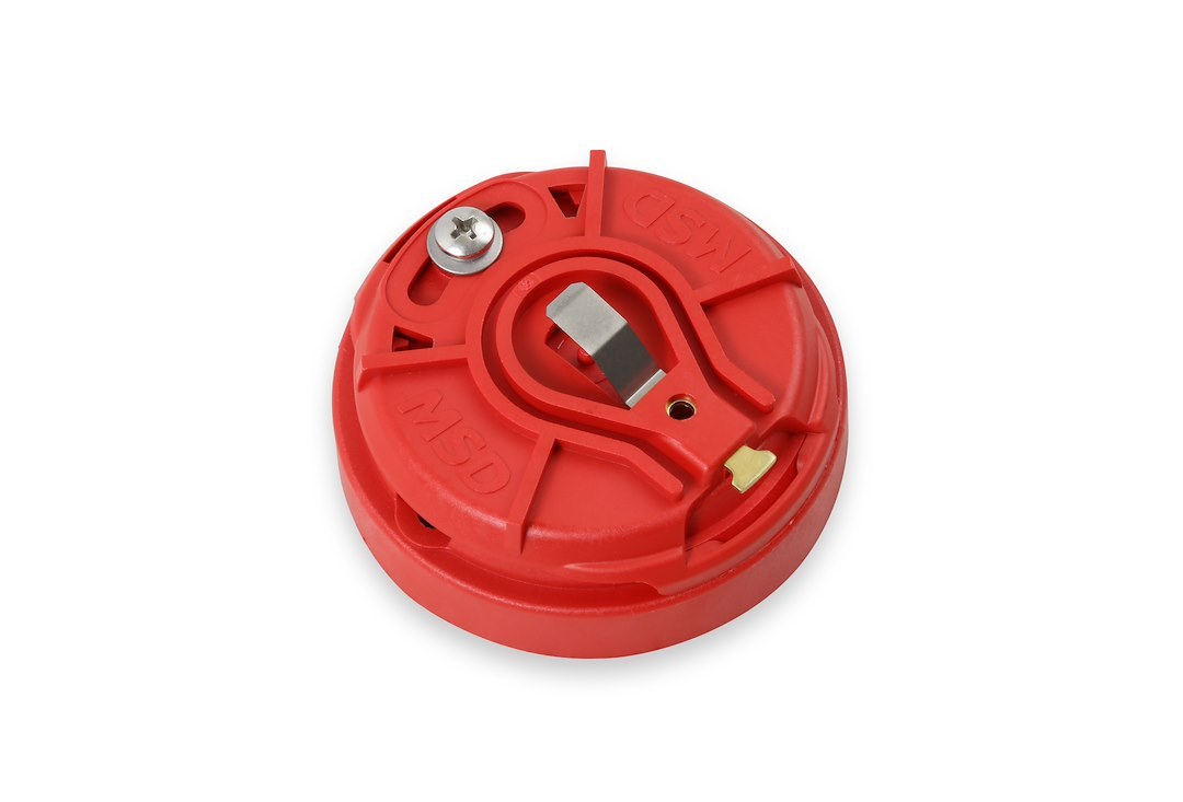MSD Ignition Distributor Rotor, For Use with Msd Distributors That Use Distributor Cap Part Number 8433/8431, Red – 84211