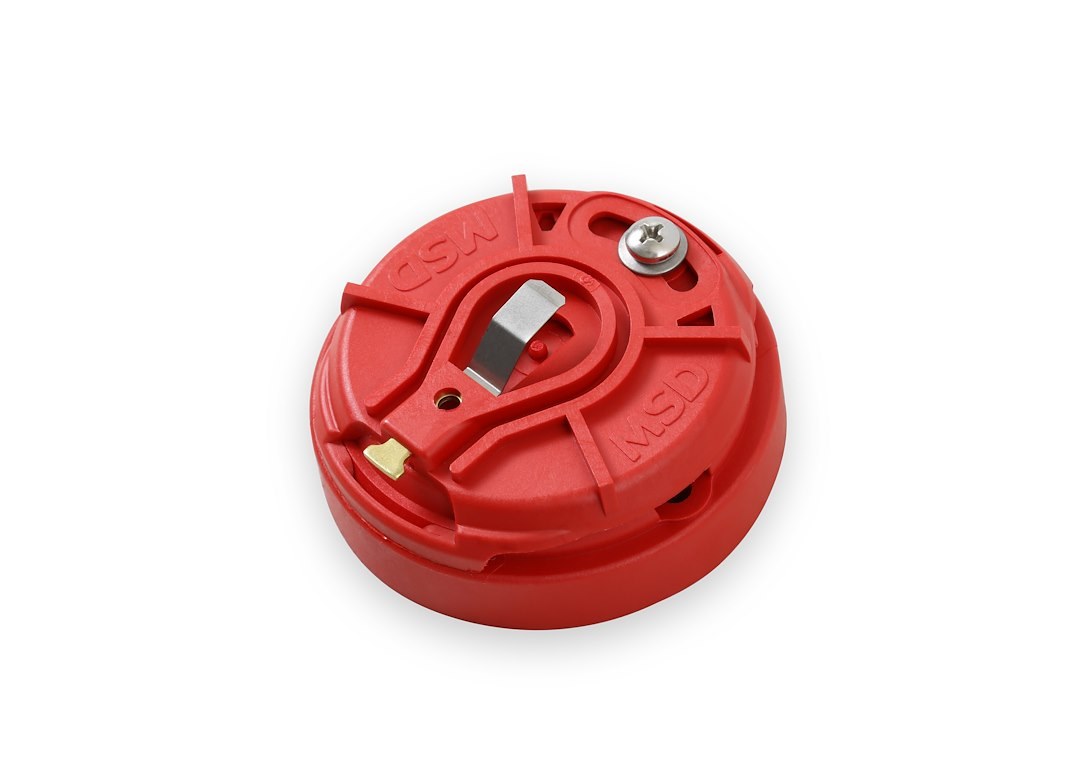 MSD Ignition Distributor Rotor, For Use with Msd Distributors That Use Distributor Cap Part Number 8433/8431, Red – 84211