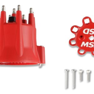 MSD Ignition Distributor Cap, Fits Msd Distributors That Use the GM Socket Style Cap (msd Part Number 8437) or Window Style Cap – 8433