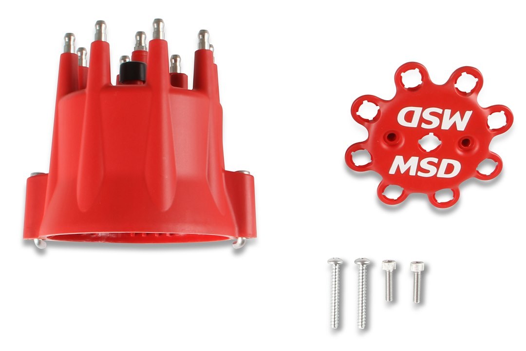 MSD Ignition Distributor Cap, Fits Msd Distributors That Use the GM Socket Style Cap (msd Part Number 8437) or Window Style Cap – 8433