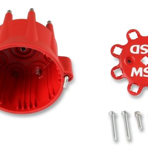 MSD Ignition Distributor Cap, Fits Msd Distributors That Use the GM Socket Style Cap (msd Part Number 8437) or Window Style Cap – 8433