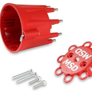 MSD Ignition Distributor Cap, Fits Msd Distributors That Use the GM Socket Style Cap (msd Part Number 8437) or Window Style Cap – 8433