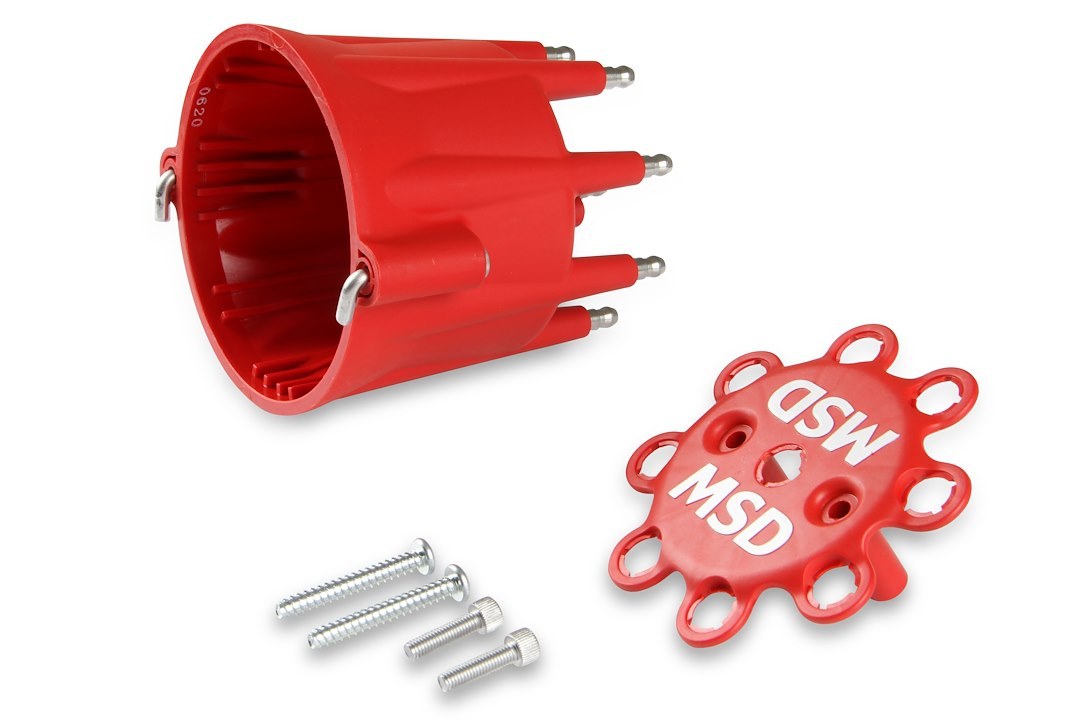 MSD Ignition Distributor Cap, Fits Msd Distributors That Use the GM Socket Style Cap (msd Part Number 8437) or Window Style Cap – 8433