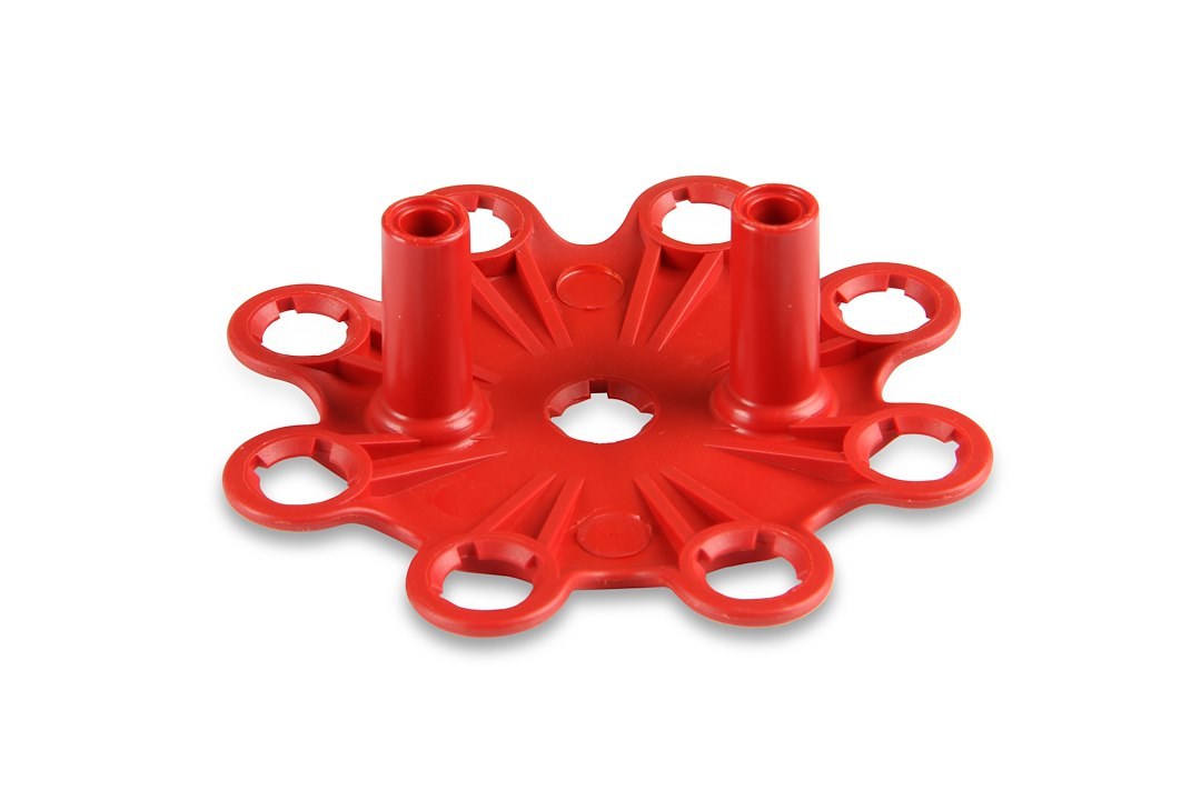 MSD Ignition Distributor Cap and Rotor Kit, For Use with Msd Pro-Billet Distributors, With Wire Retainer, Bolt Down, Hei Style Posts, Red – 84335