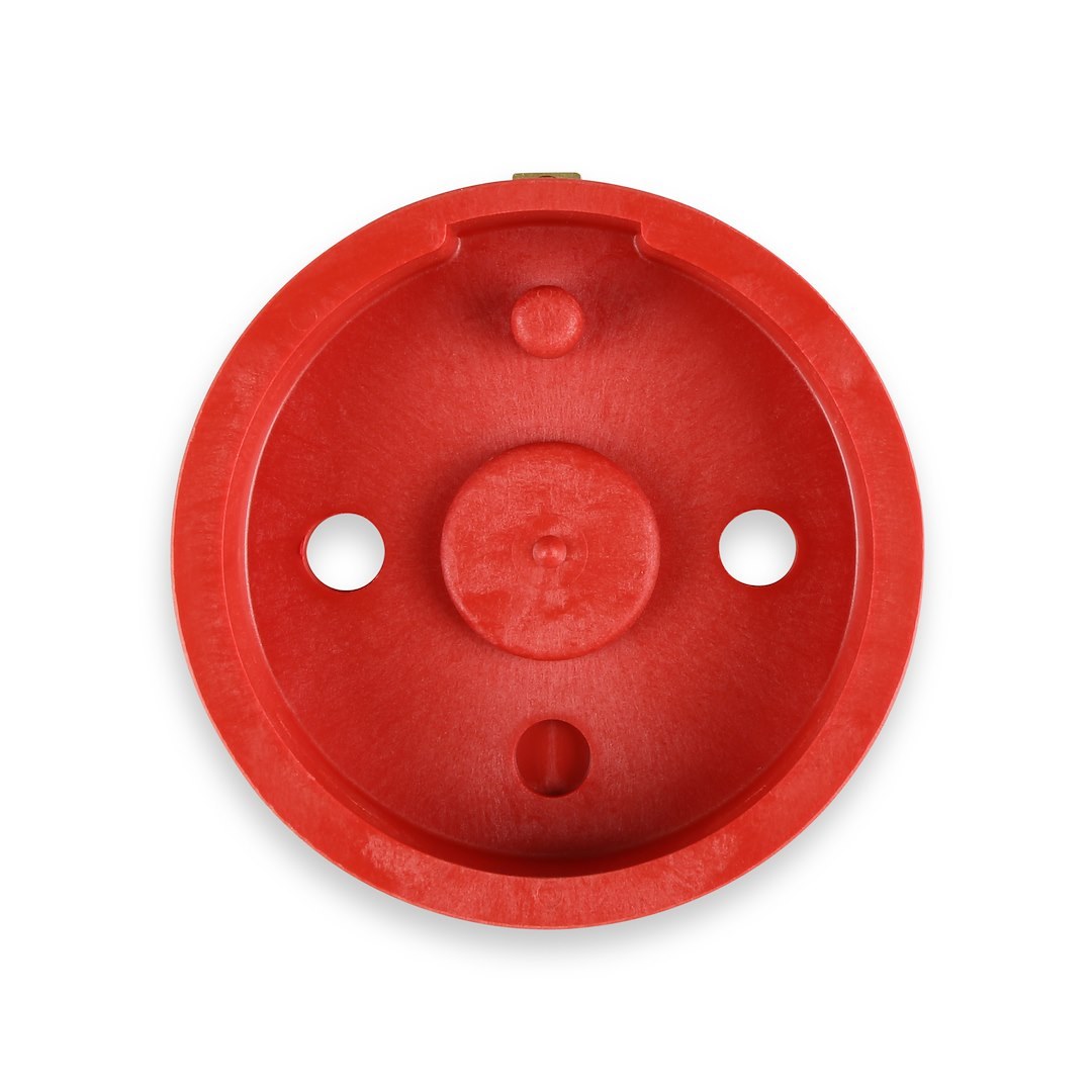 MSD Ignition Distributor Rotor, For Use with Msd Low Profile Distributors, Non Adjustable, Red – 8457