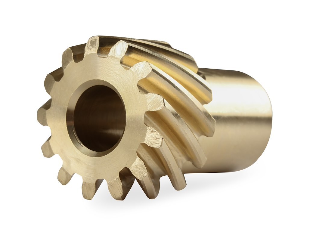 MSD Ignition Distributor Drive Gear, For Use with Chevy Distributors, 0.500 Inch Shaft Diameter, Bronze, Standard Rotation – 8471