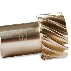 MSD Ignition Distributor Drive Gear, For Use with Chevy Distributors, 0.500 Inch Shaft Diameter, Bronze, Standard Rotation – 8471