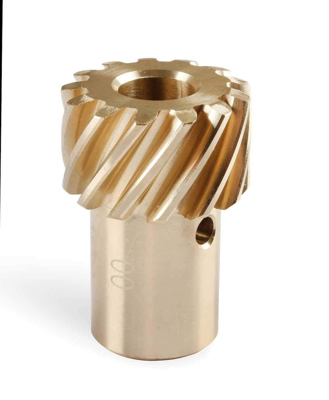 MSD Ignition Distributor Drive Gear, For Use with Chevy Distributors, 0.500 Inch Shaft Diameter, Bronze, Standard Rotation – 8471