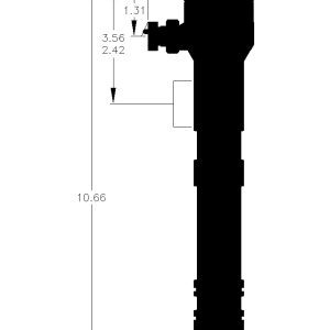 MSD Ignition Distributor, Adjustable Cam Sync, For Use with Chevy Small Block and Big Block Engines, Without Ignition Control Module – 85141