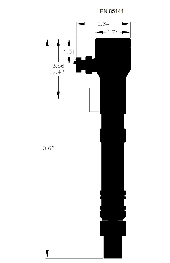 MSD Ignition Distributor, Adjustable Cam Sync, For Use with Chevy Small Block and Big Block Engines, Without Ignition Control Module – 85141