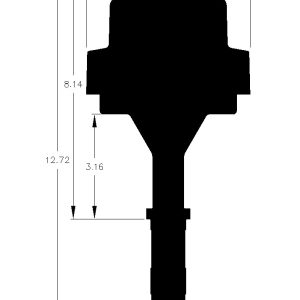 MSD Ignition Distributor, Pro-Billet, For Use with Amc 290/304/343/360/390/401 Cubic Inch Engines, Without Ignition Control Module – 8519