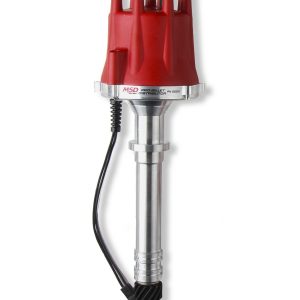 MSD Ignition Distributor, Pro-Billet, For Use with Chevy V8 Engines, Without Ignition Control Module, Magnetic Trigger, Mechanical Advance – 85551