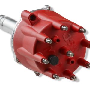 MSD Ignition Distributor, Pro-Billet, For Use with Chevy V8 Engines, Without Ignition Control Module, Magnetic Trigger, Mechanical Advance – 85551