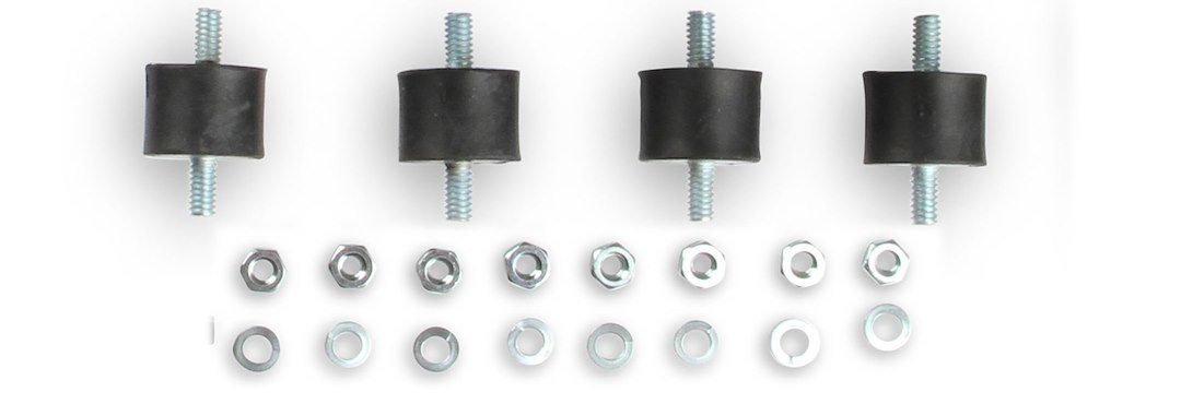 MSD Ignition Anti Vibration Mounting Kit, For Use with 7AL-2/7Al-3/8 Series/10 Series Ignition Controls, Set of 4 – 8800