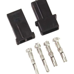 MSD Ignition Wiring Harness Connector, Two Pin Connector, With Connector Pins – 8824
