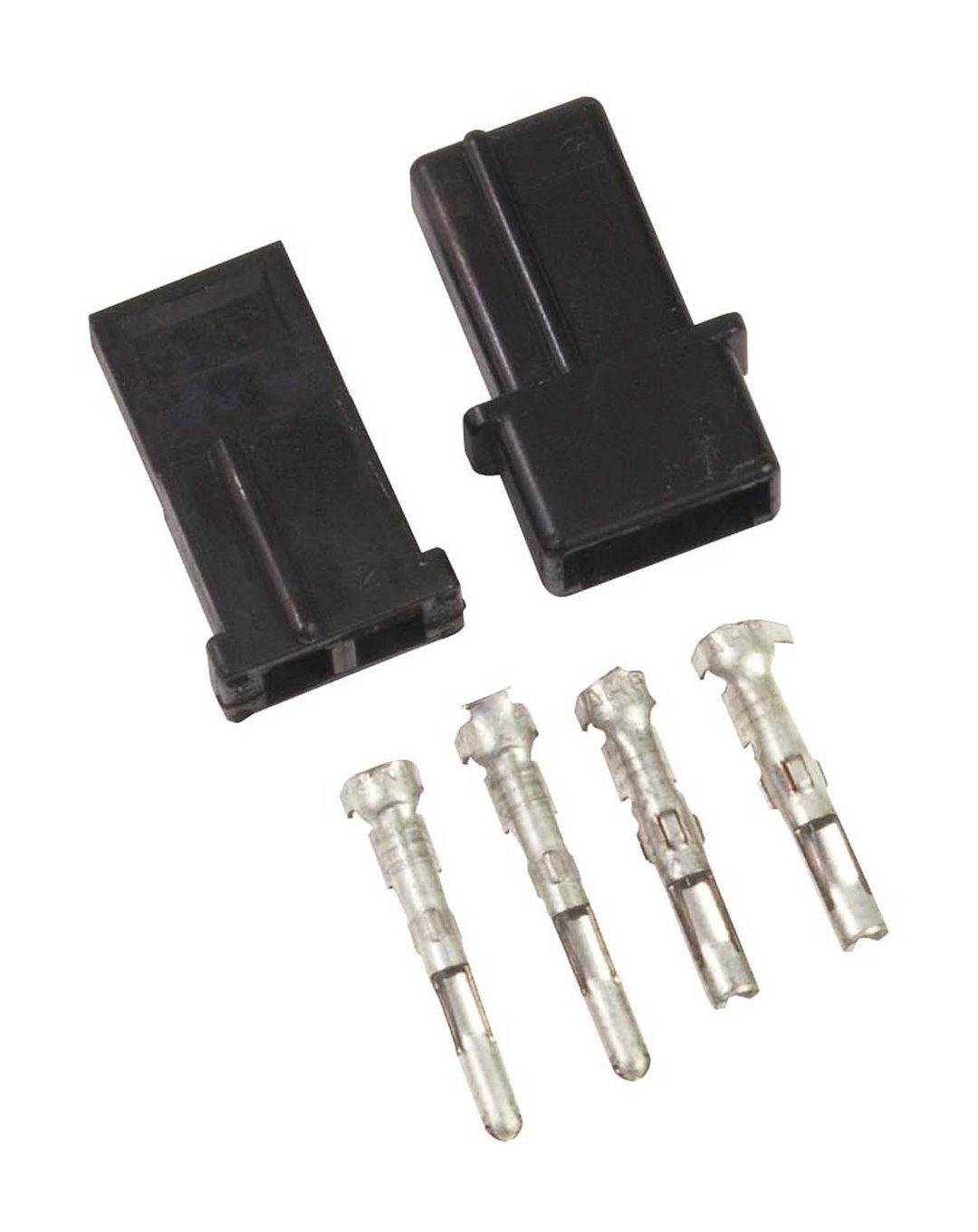 MSD Ignition Wiring Harness Connector, Two Pin Connector, With Connector Pins – 8824