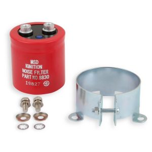 MSD Ignition Ignition Noise Filter, 26K Rf Passive Filter, Red – 8830MSD