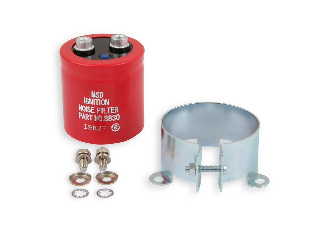 MSD Ignition Ignition Noise Filter, 26K Rf Passive Filter, Red – 8830MSD
