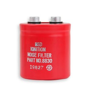 MSD Ignition Ignition Noise Filter, 26K Rf Passive Filter, Red – 8830MSD