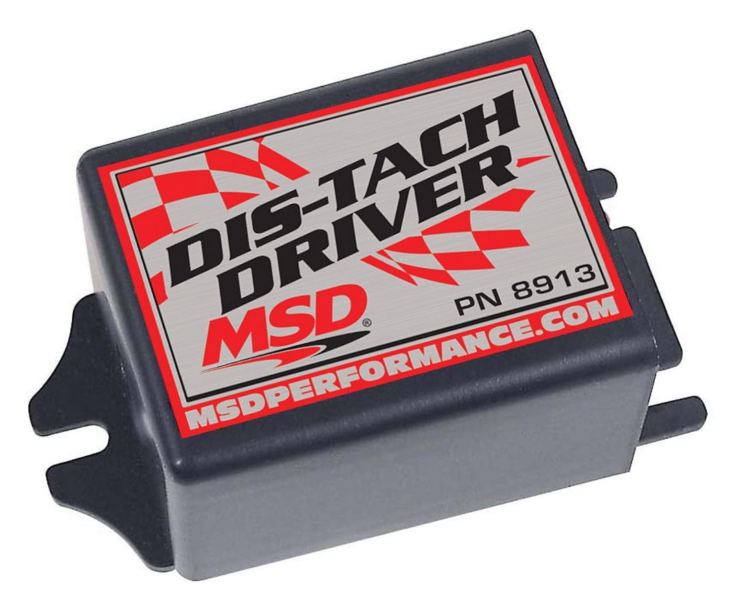 MSD Ignition Tachometer Signal Adapter, Allows Distributorless Ignition Systems to Trigger Tachometers That Needs 12 Volt Signals – 8913