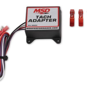 MSD Ignition Tachometer Signal Adapter, Converts Msd Ignition Control Tach Output for Most Voltage Triggered Tachometers – 8920