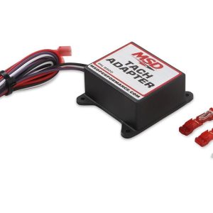 MSD Ignition Tachometer Signal Adapter, Converts Msd Ignition Control Tach Output for Most Voltage Triggered Tachometers – 8920