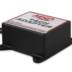 MSD Ignition Tachometer Signal Adapter, Converts Msd Ignition Control Tach Output for Most Voltage Triggered Tachometers – 8920