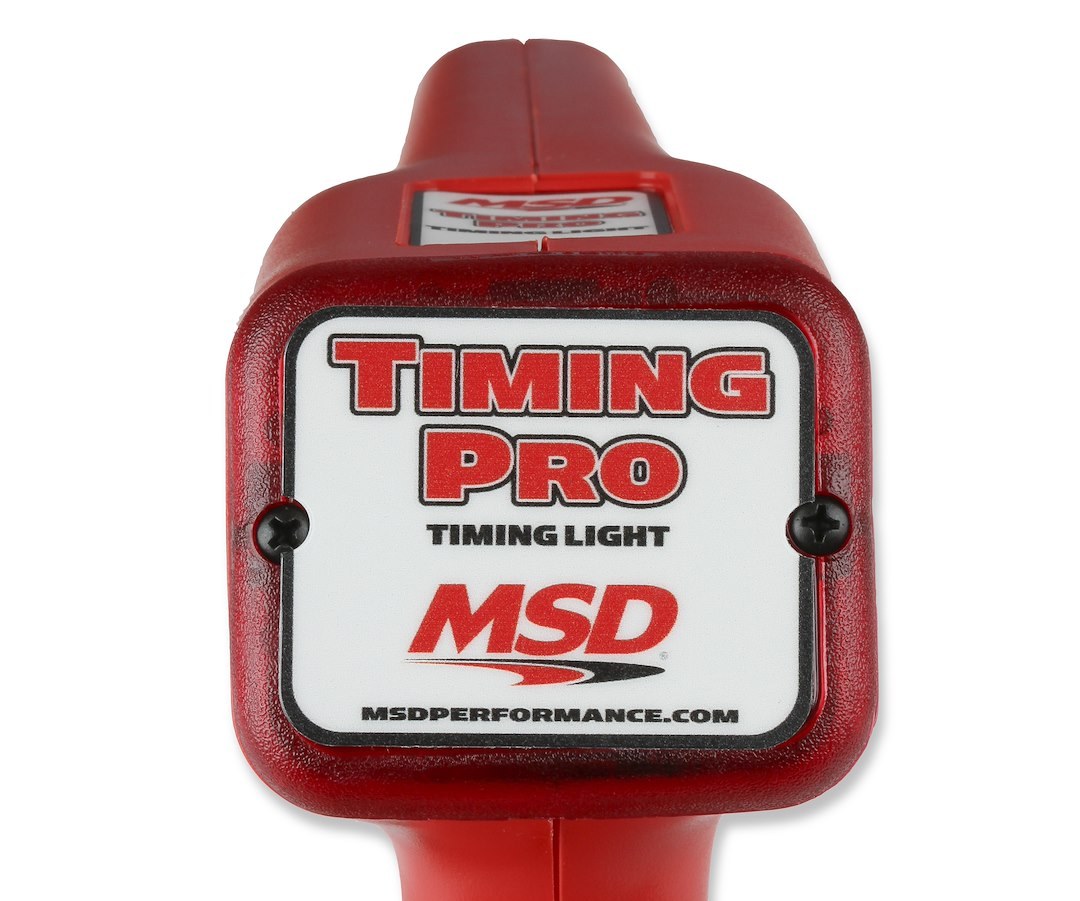 MSD Ignition Timing Light, Vehicle Battery Powered, Up to 10000 RPM, Plastic – 8992