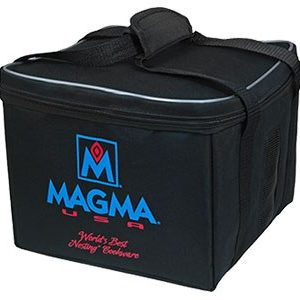 Magma Prod Storage Bag, Campfire Cookware, Fits with Magma Nesting Cookware, Zippered Closure, Black, Polyester – A10-364