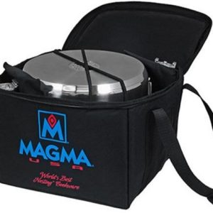 Magma Prod Storage Bag, Campfire Cookware, Fits with Magma Nesting Cookware, Zippered Closure, Black, Polyester – A10-364