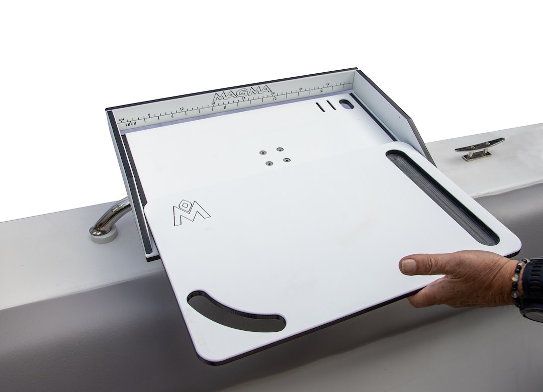 Magma Prod Cutting Board, Magma T10-312B Bait/ Fillet Table, White, Polyethylene, Fda Approved, UV Resistant – T10-536