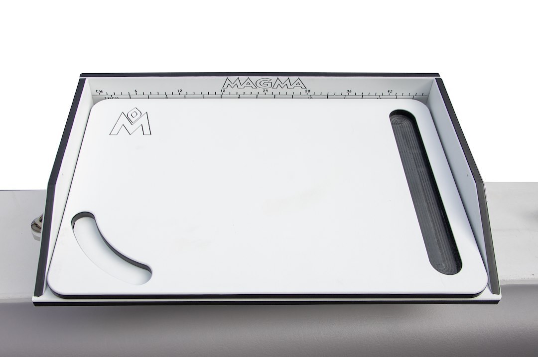 Magma Prod Cutting Board, Magma T10-312B Bait/ Fillet Table, White, Polyethylene, Fda Approved, UV Resistant – T10-536