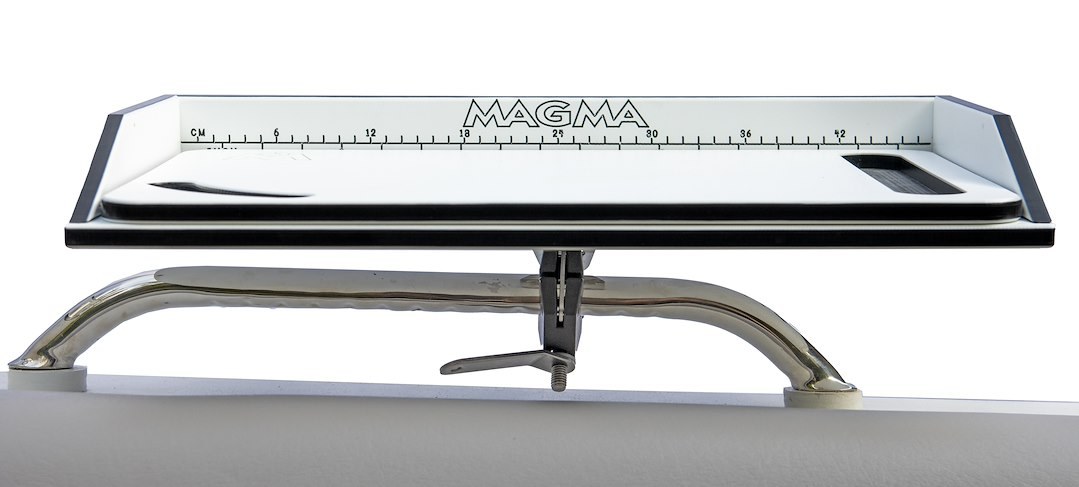 Magma Prod Cutting Board, Magma T10-312B Bait/ Fillet Table, White, Polyethylene, Fda Approved, UV Resistant – T10-536