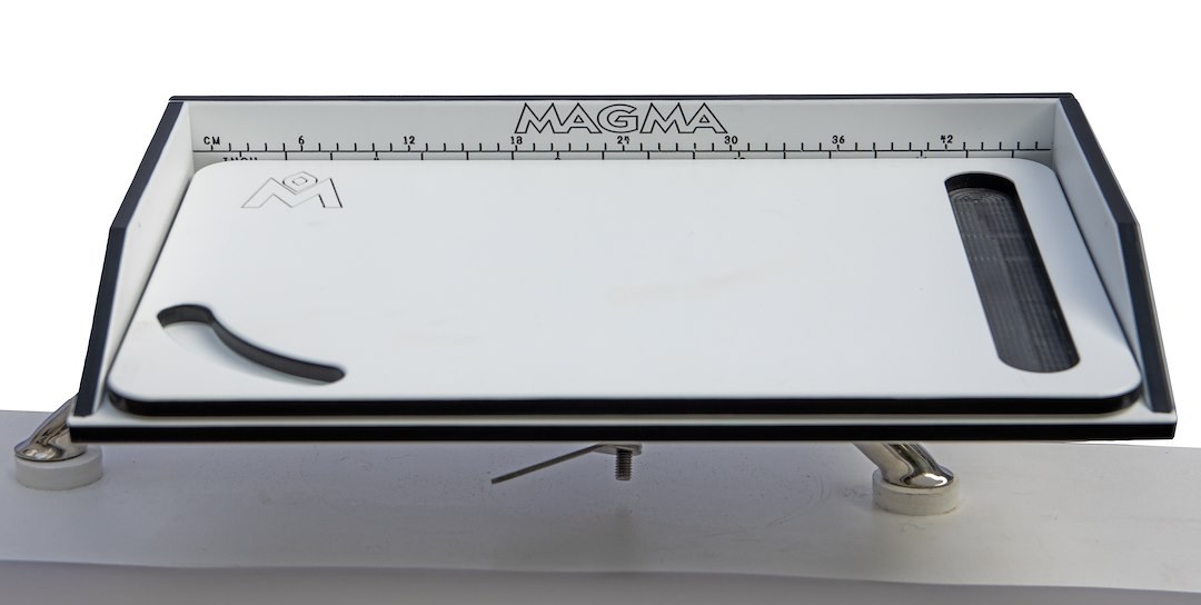 Magma Prod Cutting Board, Magma T10-312B Bait/ Fillet Table, White, Polyethylene, Fda Approved, UV Resistant – T10-536