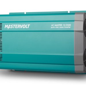 Mastervolt Power Inverter, AC Master, Pure Sine Wave, 3500 Watts, 12 Vdc, 230V-50/60Hz, 90 Percent Efficiency – 28013500
