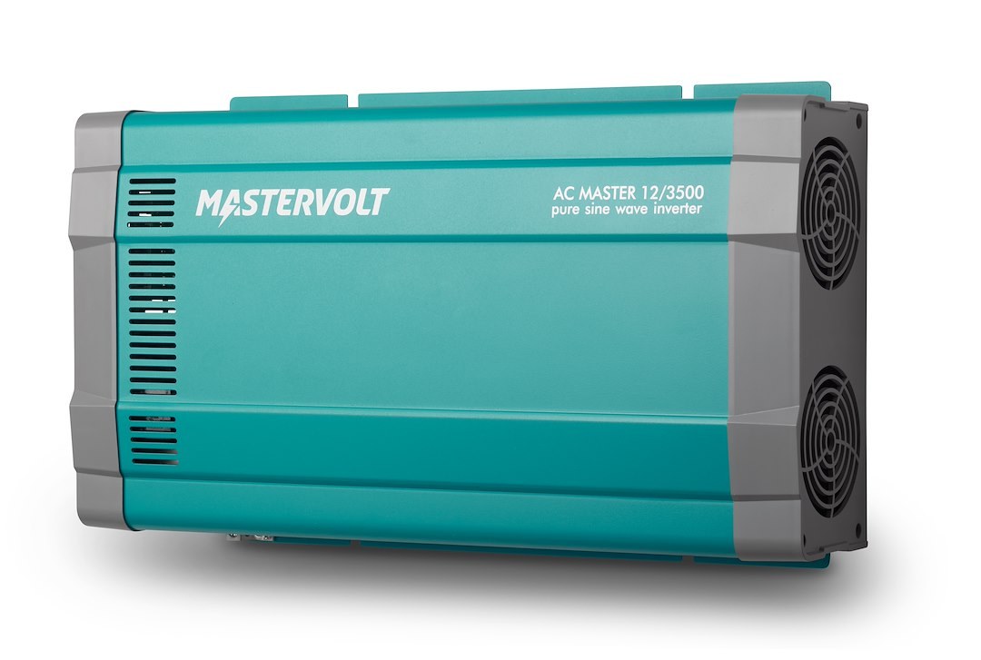 Mastervolt Power Inverter, AC Master, Pure Sine Wave, 3500 Watts, 12 Vdc, 230V-50/60Hz, 90 Percent Efficiency – 28013500