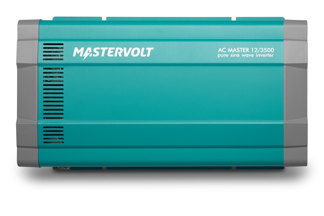 Mastervolt Power Inverter, AC Master, Pure Sine Wave, 3500 Watts, 12 Vdc, 230V-50/60Hz, 90 Percent Efficiency – 28013500
