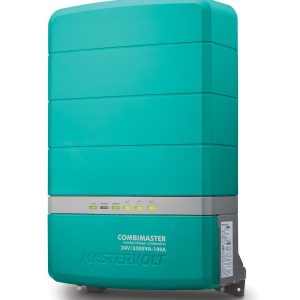 Mastervolt Power Inverter, Combimaster, True Sine Output Wave, Inverts 24 Volt DC to 120 Volt AC, 3500 Continuous Watts – 35523500
