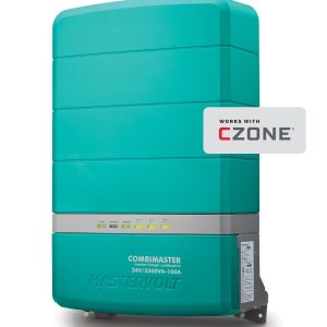 Mastervolt Power Inverter, Combimaster, True Sine Output Wave, Inverts 24 Volt DC to 120 Volt AC, 3500 Continuous Watts – 35523500