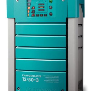 Mastervolt Battery Charger, Chargemaster, For 12 Volt Batteries, 230 Volt Power Supply, 50/60Hz Input, 3 Step Fully Automatic – 44010503