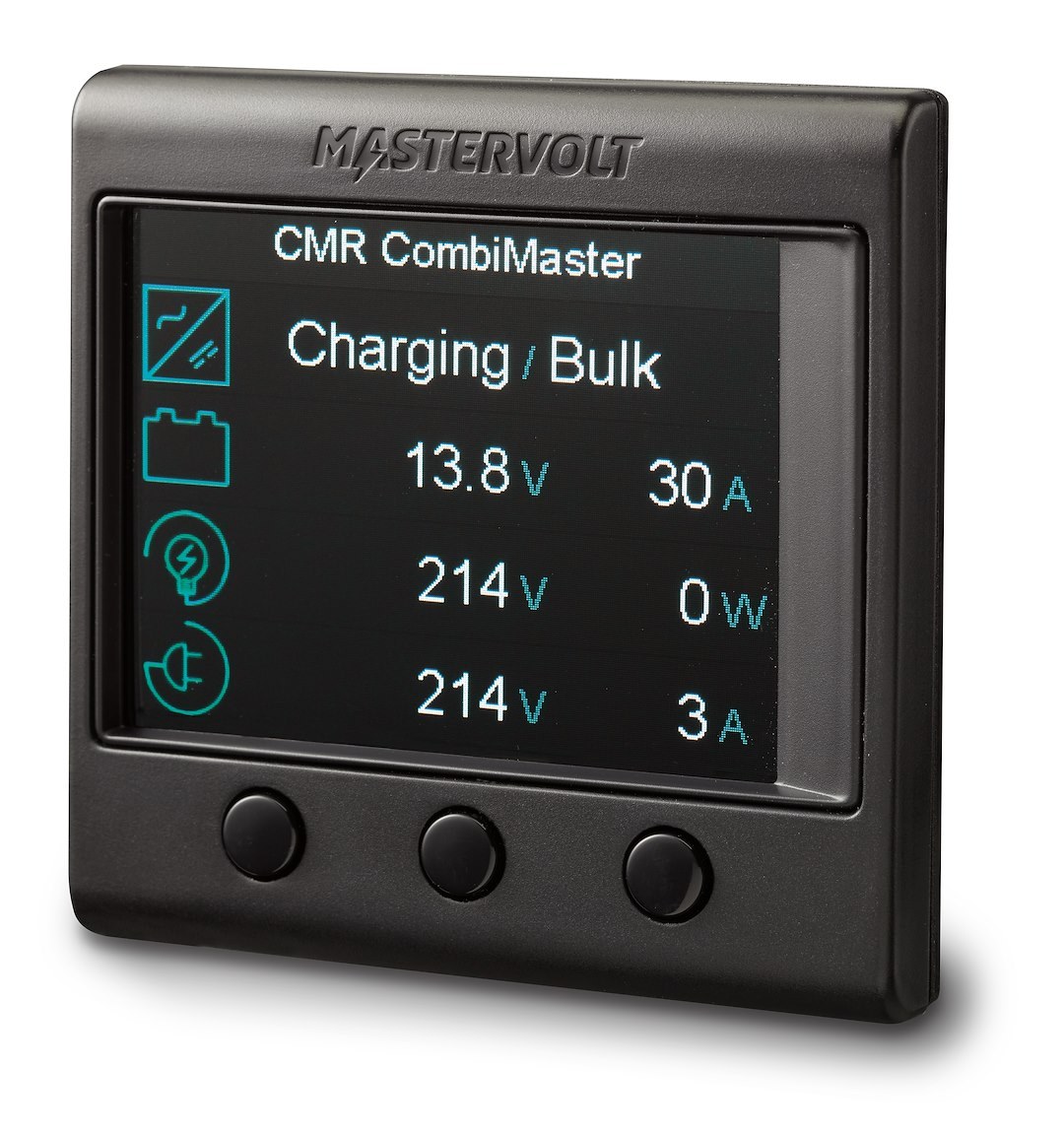 Mastervolt Monitor, Smartremote, 2.8 Inch Lcd Display, Used to Check Batteries/ Adjusting Shore Fuse/ Controlling Mastervolt Charger – 77010500