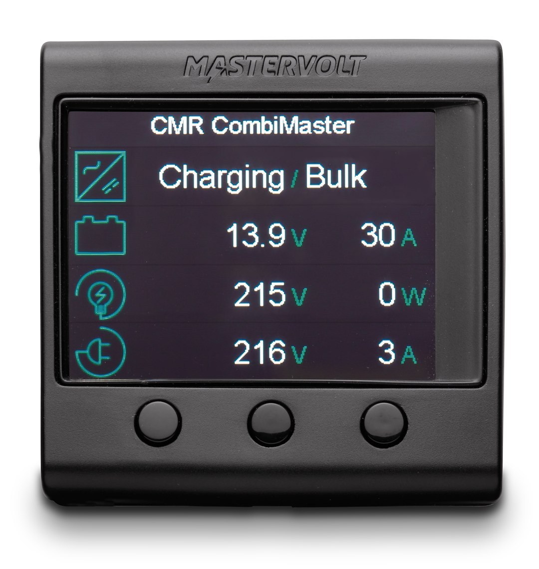 Mastervolt Monitor, Smartremote, 2.8 Inch Lcd Display, Used to Check Batteries/ Adjusting Shore Fuse/ Controlling Mastervolt Charger – 77010500