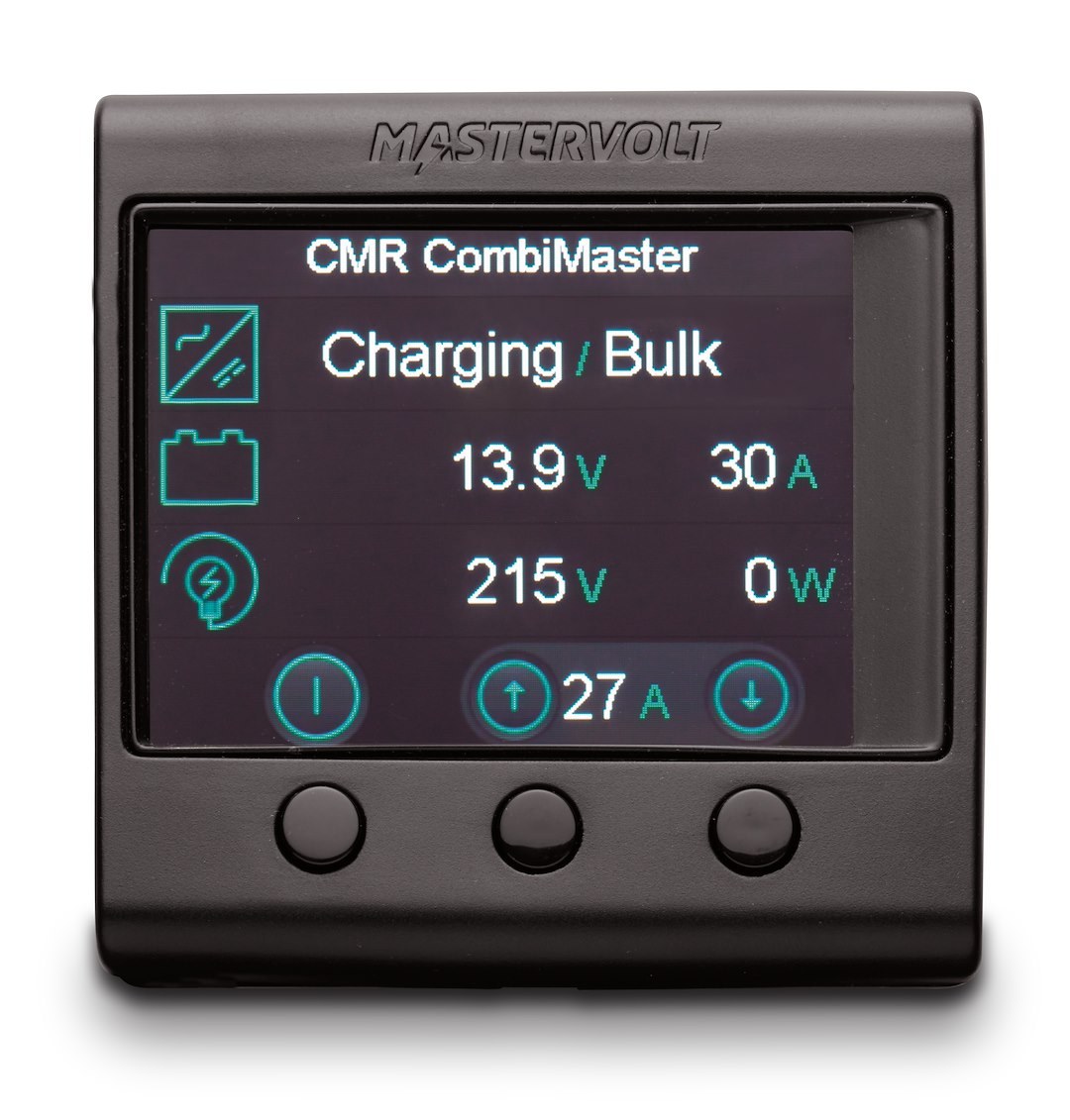 Mastervolt Monitor, Smartremote, 2.8 Inch Lcd Display, Used to Check Batteries/ Adjusting Shore Fuse/ Controlling Mastervolt Charger – 77010500