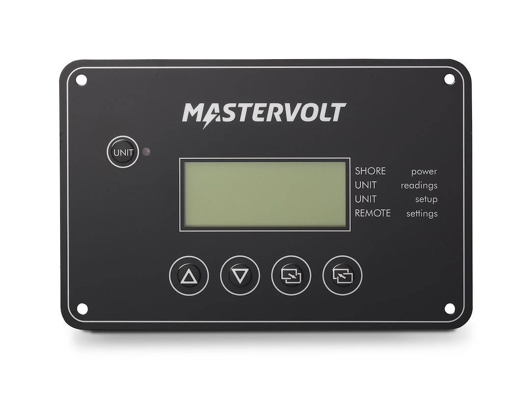 Mastervolt Power Inverter Remote Control, For Control and Monitor Powercombi Inverter/ Charger, Lcd Display, Black – 77010700