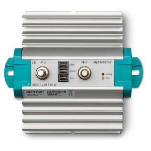 Mastervolt Battery Isolator, Charge Mate, Use IN 12/ 24 Volt Dual Battery Systems for Isolation/ Charging Functions, 40 Amp – 83304002
