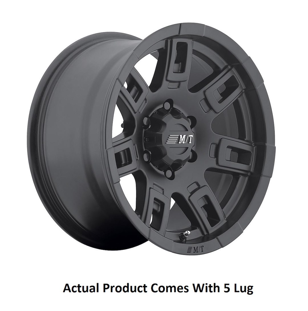 M.t. Wheel Wheel, Sidebiter ® II, 17 Inch Diameter X 9 Inch Width, 6 X 139.7 Millimeter/ 6 X 5.50 Inch Bolt Pattern, 0 Millimeter Offset – 226100137