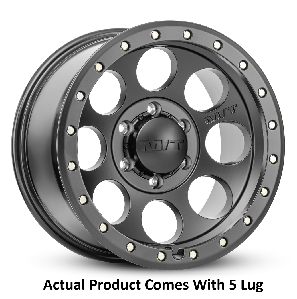 M.t. Wheel Wheel, Classic Pro, 18 Inch Diameter X 9 Inch Width, 5 X 127 Millimeter/ 5 X 5.00 Inch Bolt Pattern, -12 Millimeter Offset – 226100340