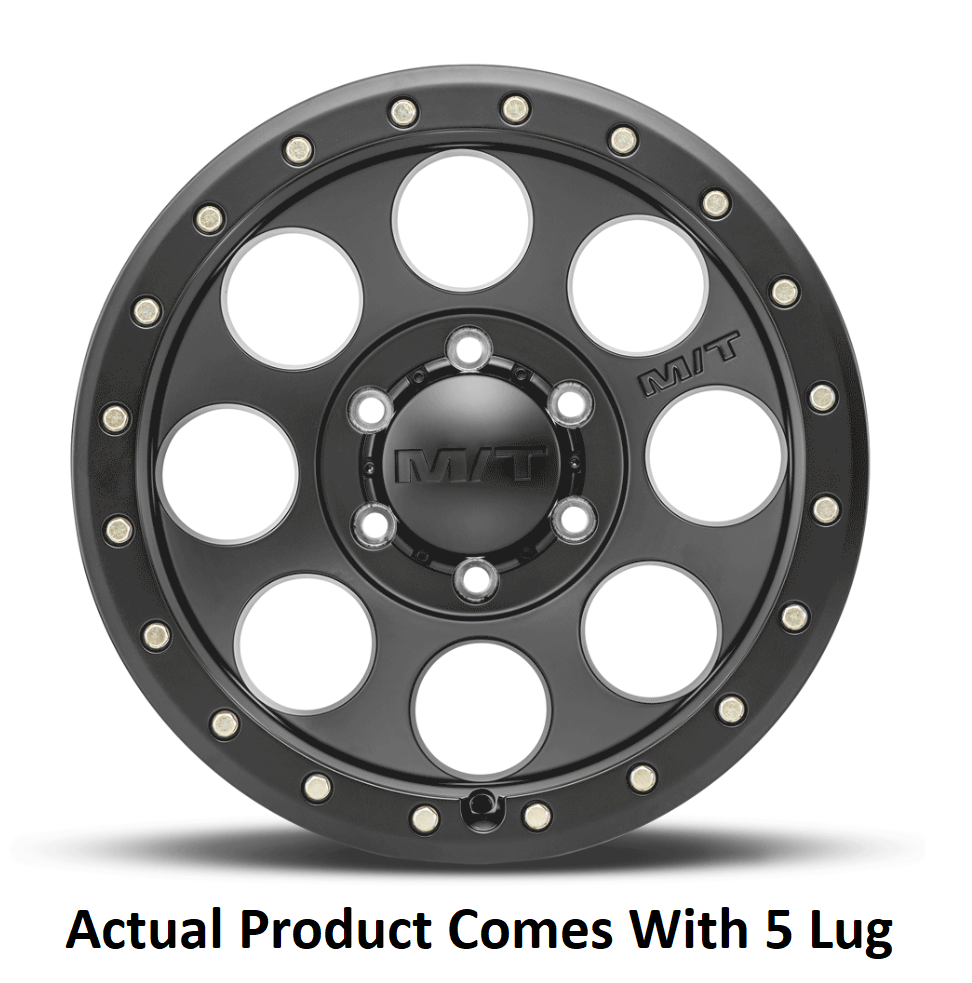M.t. Wheel Wheel, Classic Pro, 18 Inch Diameter X 9 Inch Width, 5 X 127 Millimeter/ 5 X 5.00 Inch Bolt Pattern, -12 Millimeter Offset – 226100340