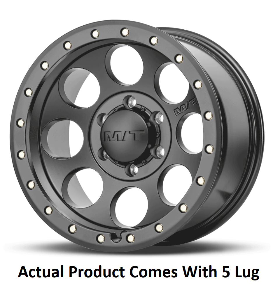 M.t. Wheel Wheel, Classic Pro, 18 Inch Diameter X 9 Inch Width, 5 X 127 Millimeter/ 5 X 5.00 Inch Bolt Pattern, -12 Millimeter Offset – 226100340